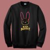 Bad Bunny Pink Logo Sweatshirt