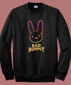 Bad Bunny Pink Logo Sweatshirt