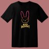 Bad Bunny Pink Logo T Shirt Style
