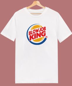 Blowjob King Parody T Shirt Style