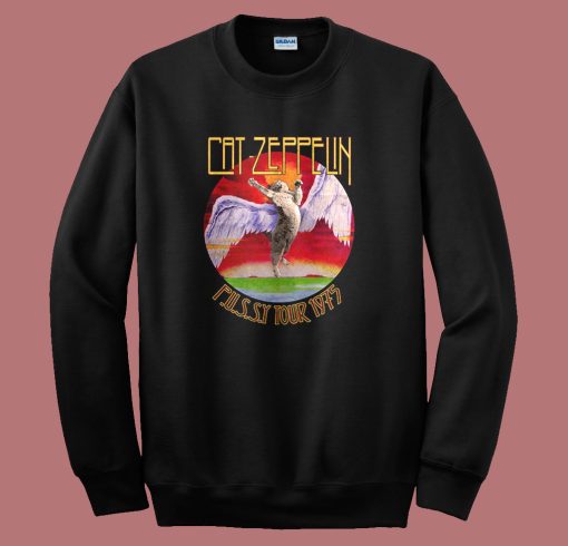 Cat Zeppelin Pussy Tour Sweatshirt