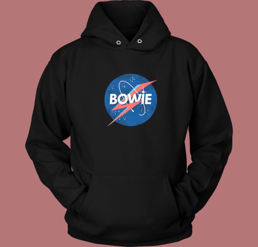 David Bowie Nasa Logo Hoodie Style