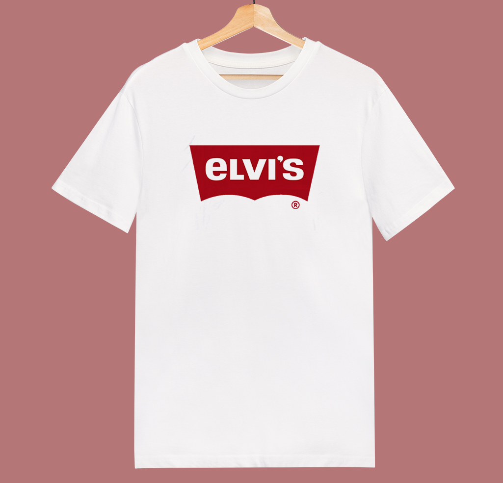 Elvis Logo Parody T Shirt Style | Mpcteehouse.com