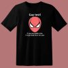 Gay Test If You See Spider Man T Shirt Style