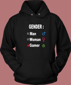 Gender Man Woman Gamer Hoodie Style