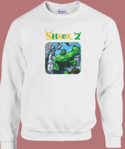 Hulk Shrek 2 Graphic Sweatshirt