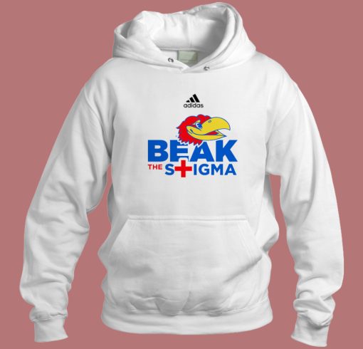 Kansas Jayhawks Beak The Stigma Hoodie Style