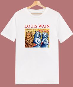 Louis Wain Three Cats Singing T Shirt Style