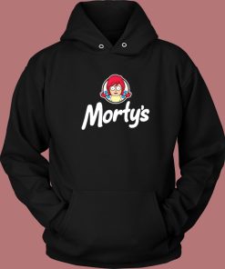 Mortys Wendys Parody Hoodie Style