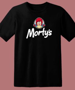 Mortys Wendys Parody T Shirt Style