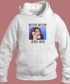 Moshi Moshi Jesus Desu Hoodie Style