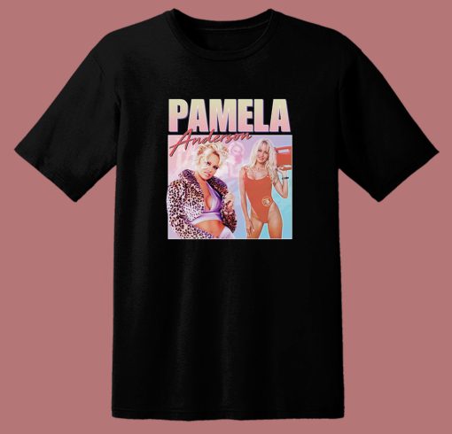 Pamela Anderson Homage T Shirt Style