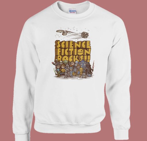 Science Fiction Rocks Sweatshirt