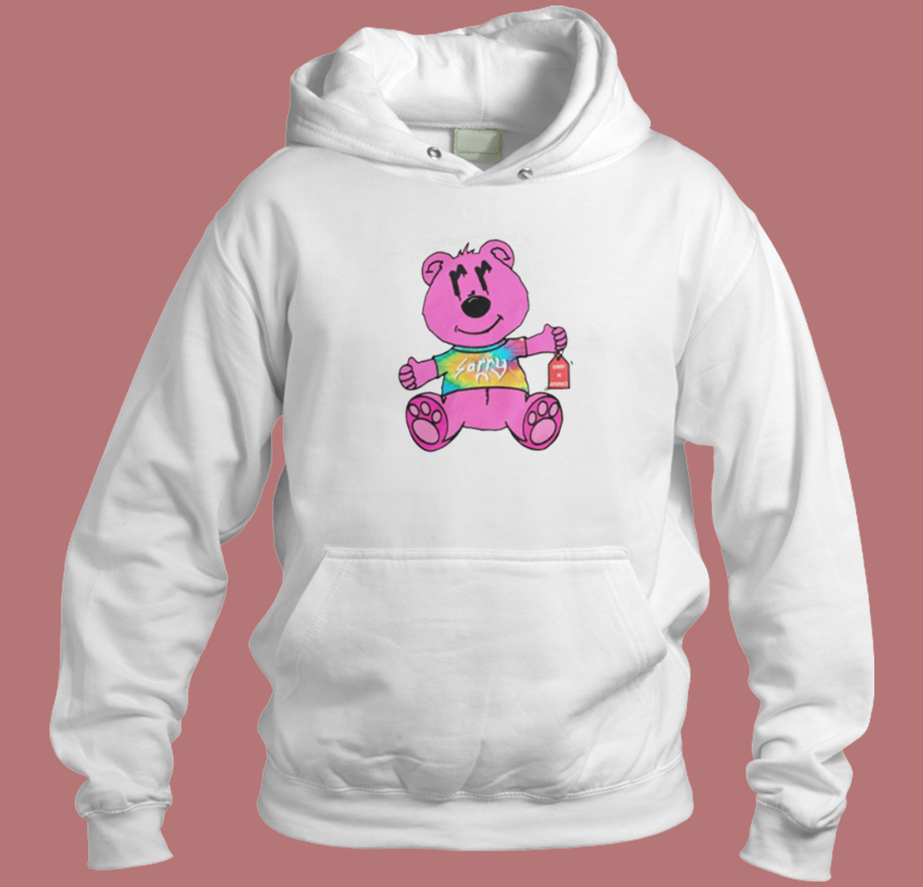 Sorry In Advance Pink Bear Hoodie Style