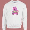 Sorry In Advance Pink Bear Sweatshirt