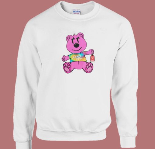 Sorry In Advance Pink Bear Sweatshirt