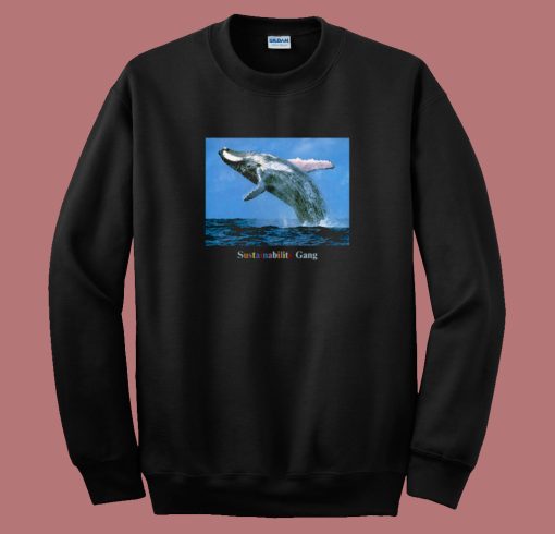 Sza Sustainability Gang Whale Sweatshirt