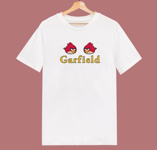 Angry Birds Garfield T Shirt