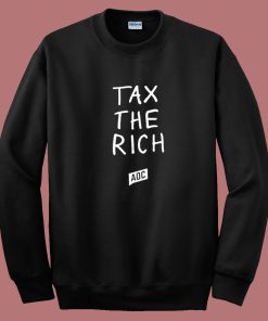 Aoc Tax The Rich Sweatshirt
