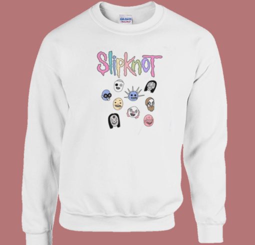 Cute Slipknot Character Cartoon Sweatshirt