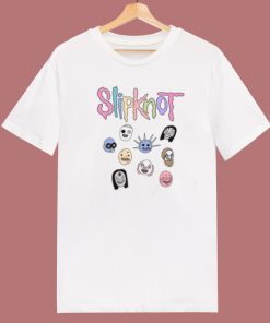 Cute Slipknot Character Cartoon T Shirt Style