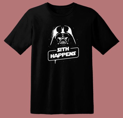 Darth Vader Sith Happens T Shirt Style