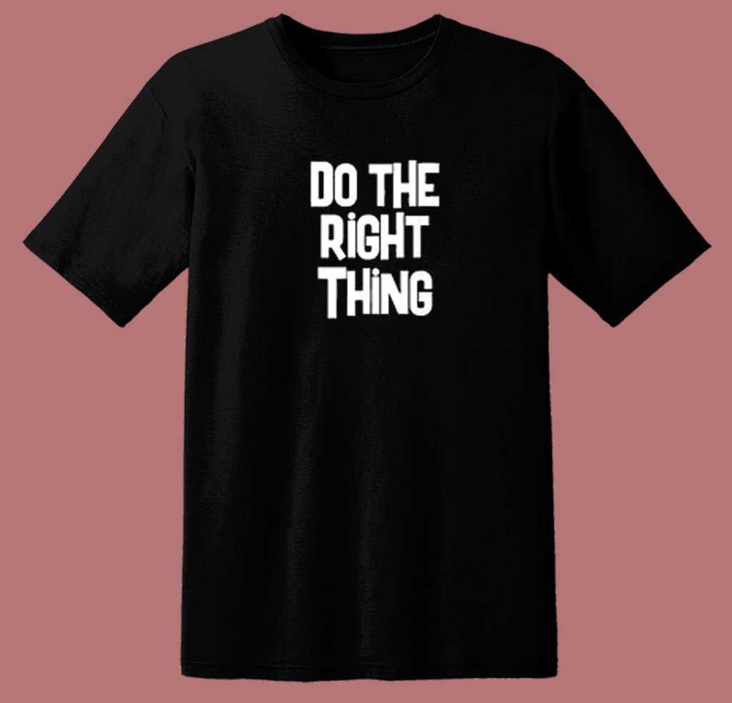 Alternativt forslag Print Panda Do The Right Thing T Shirt Style | Mpcteehouse.com