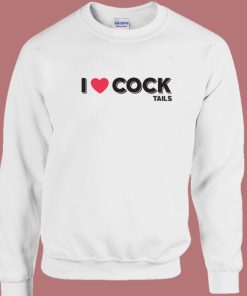 I Love Cocktails Funny Sweatshirt