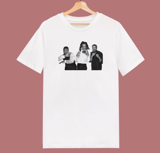 Jay Z With Jonathan Majors T Shirt Style