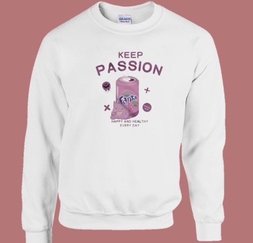 Keep Passion Fanta Pokemon Gengar Sweatshirt