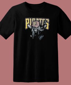 Pittsburgh Pirates Skull T Shirt Style