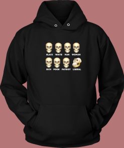 Skull Face Liberal Monkey Hoodie Style
