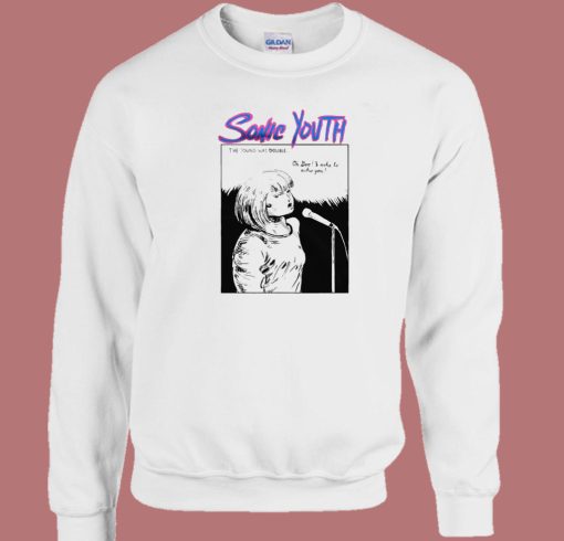 Sonic Youth 1991 In Goo Sweatshirt
