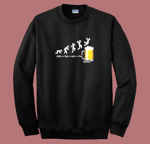 The Day Friday Beer Sweatshirt
