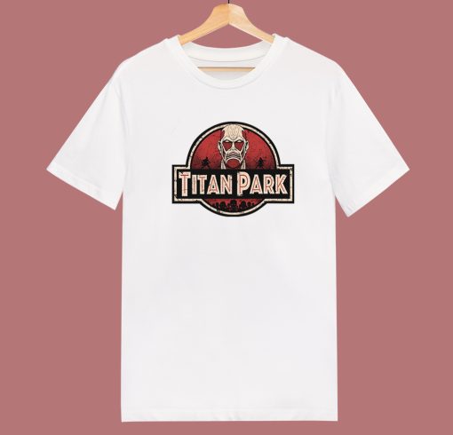 Titan Park Jurassic Park Parody T Shirt Style