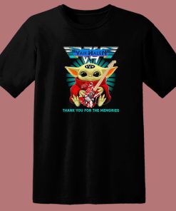 Baby Yoda Eddie Van Halen T Shirt Style