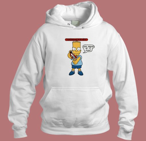 Bart Simpson Underachiever Hoodie Style