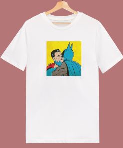 Batman And Superman Kissing T Shirt Style