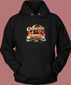 Christine Movie Car On Fire Hoodie Style