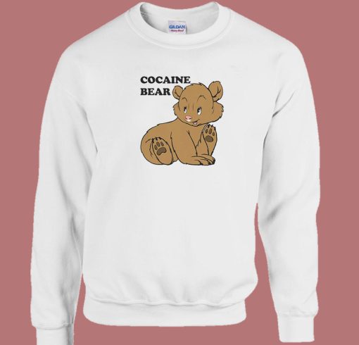 Cocaine Bear Funny Sweatshirt