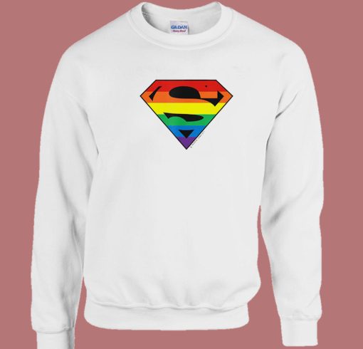 Dc Comics Pride Superman Sweatshirt