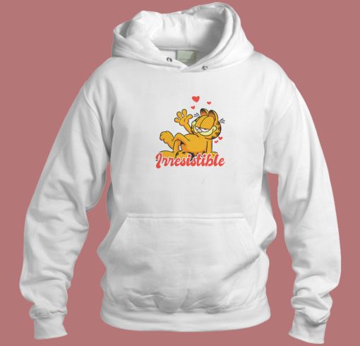 Garfield Irresistible Funny Hoodie Style