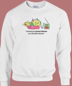 Listening To Lemon Demon Sweatshirt