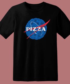 Pizza Nasa Parody T Shirt Style