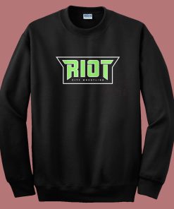 Riot City Wrestling Graphic Sweatshirt