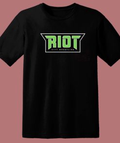 Riot City Wrestling Graphic T Shirt Style