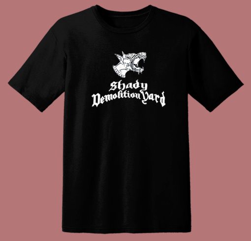 Shady Demolition Dog T Shirt Style