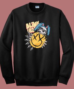 Blink 182 Skull Bunny Sweatshirt