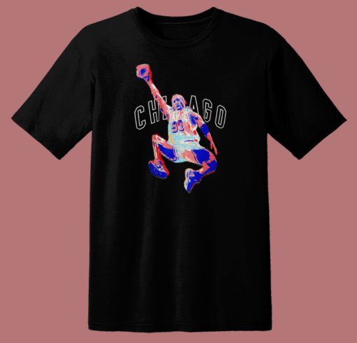 Chicago Bulls Dennis Rodman T Shirt Style