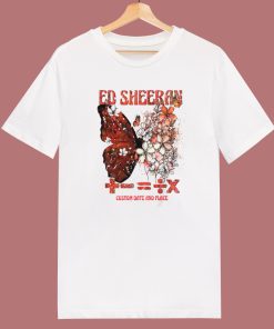 Ed Sheeran Mathematics Tour T Shirt Style